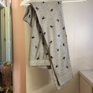 grey playboy pj pants